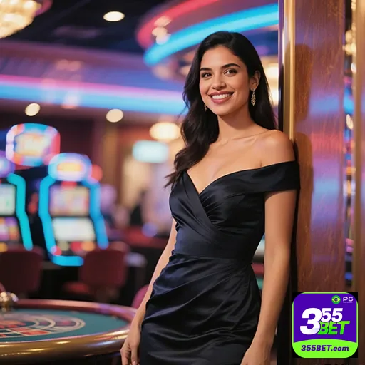 Jogador aproveitando roleta online em celular no ambiente de festa brasileira