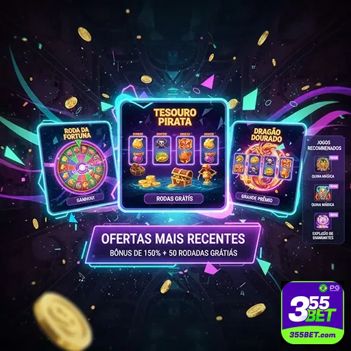 Imagem da página inicial do 355bet, destaque para opções de apostas esportivas e o logo do site 355bet.